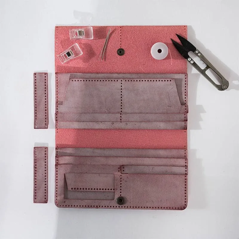 BABYLON™ DIY Minimalist Leather Wallet for Mens