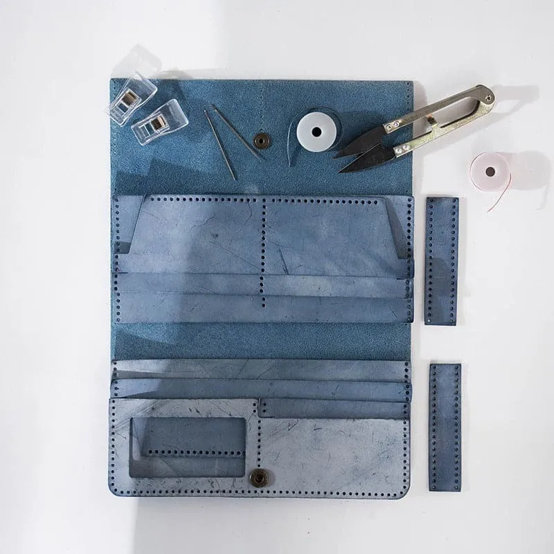 BABYLON™ DIY Minimalist Leather Wallet for Mens