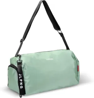 C&F BOGMOST Small Travel Duffel Bag with Shoe Compartment Foldable Waterproof Gym Bags for Gym Beach Swim Men Women Duffle Bags Lightweight Oxford Cloth Sports Bag-Light Green