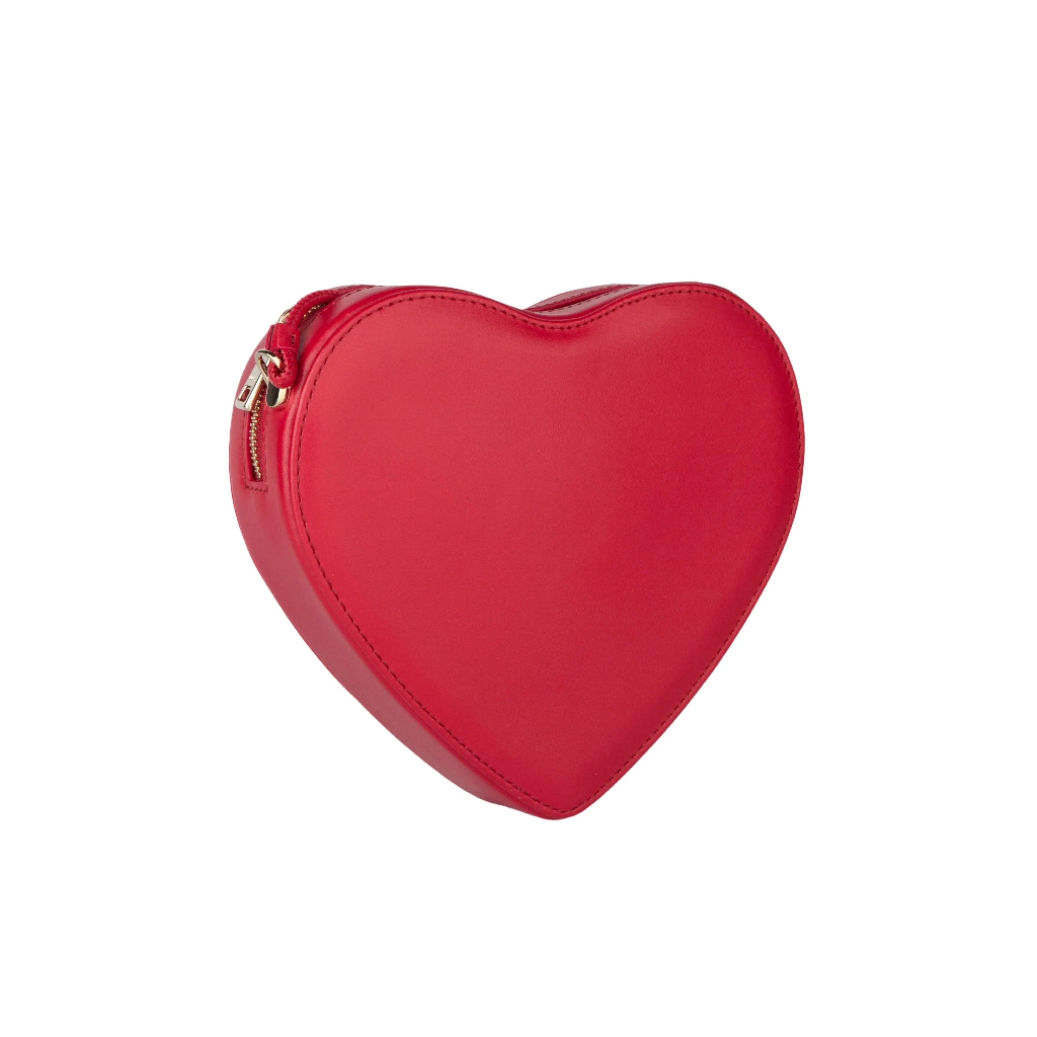Furla Camelia Heart Mini Crossbody - Red