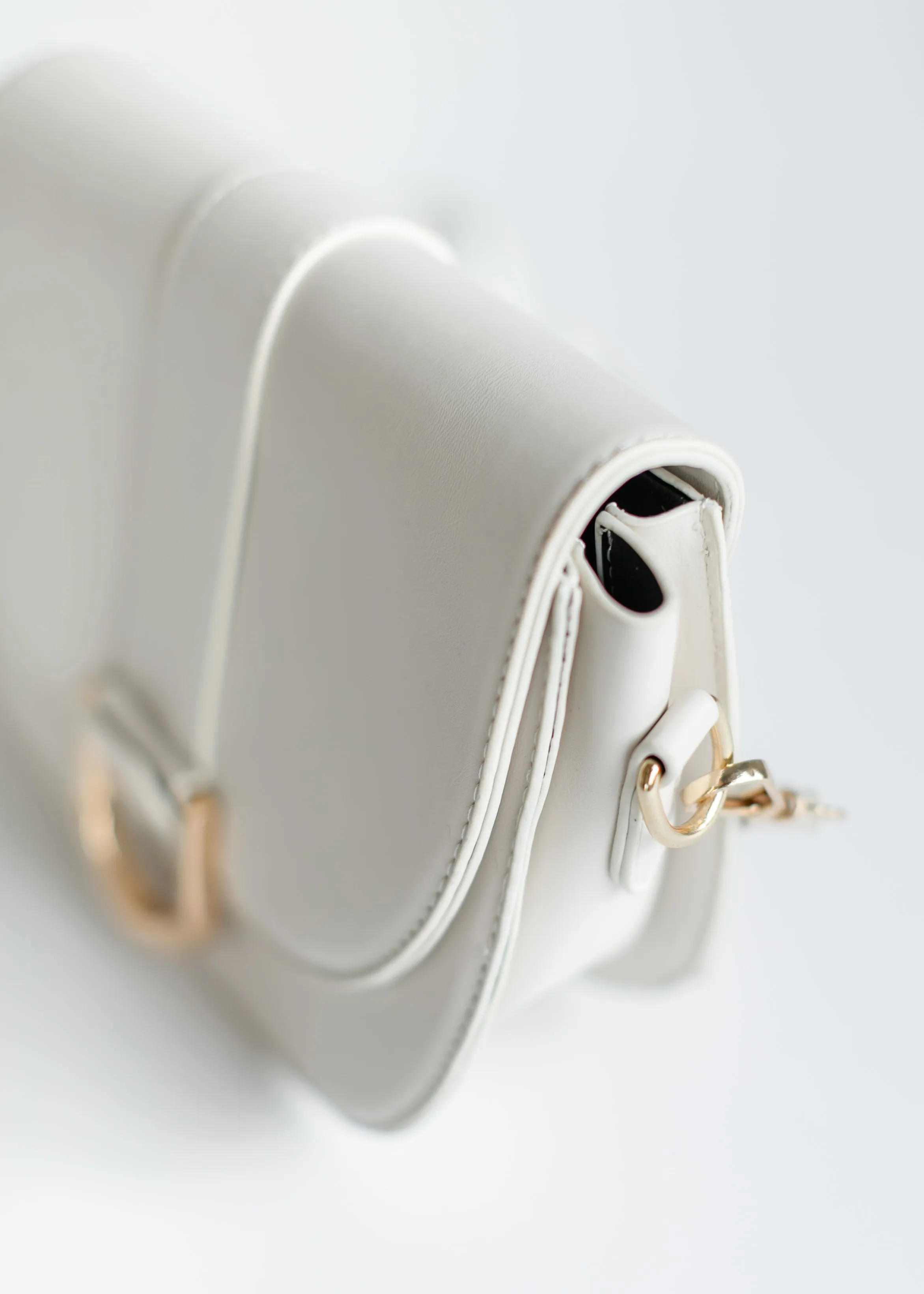 Ivory Saddle Bag