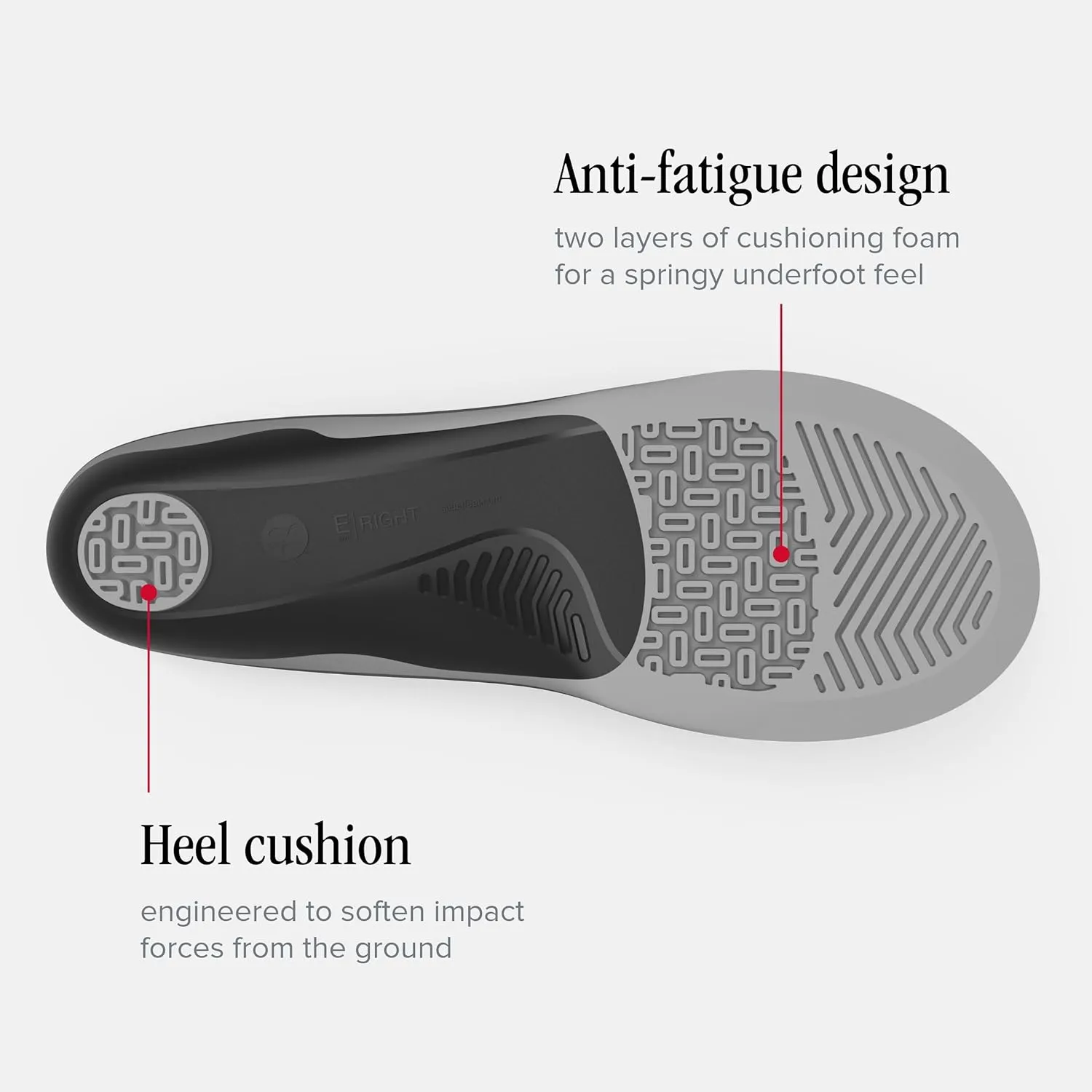 New Balance Casual Flex Cushion Insole, Olivine, 2.5-5 Men / 4.5-6 Women