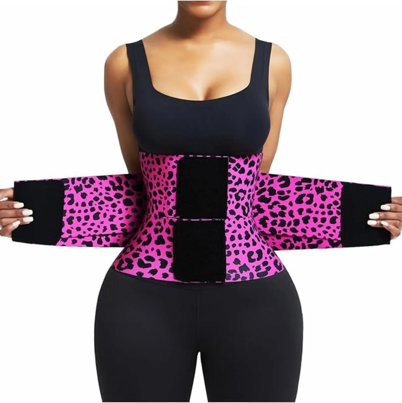 Plus Size Waist Trainer for Women,Breathable Tummy Resilience Perspire Belt,Body Shaper Ab Belt with Triple Wrap