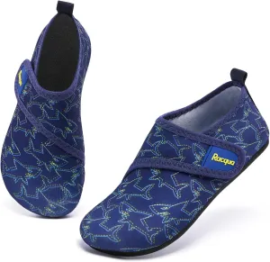 Racqua Toddler Kids Water Shoes Lightweight Swim Shoes Quick Dry Aqua Shoes Beach Pool for Boy's Girl's (Toddler/Little/Big Kid)