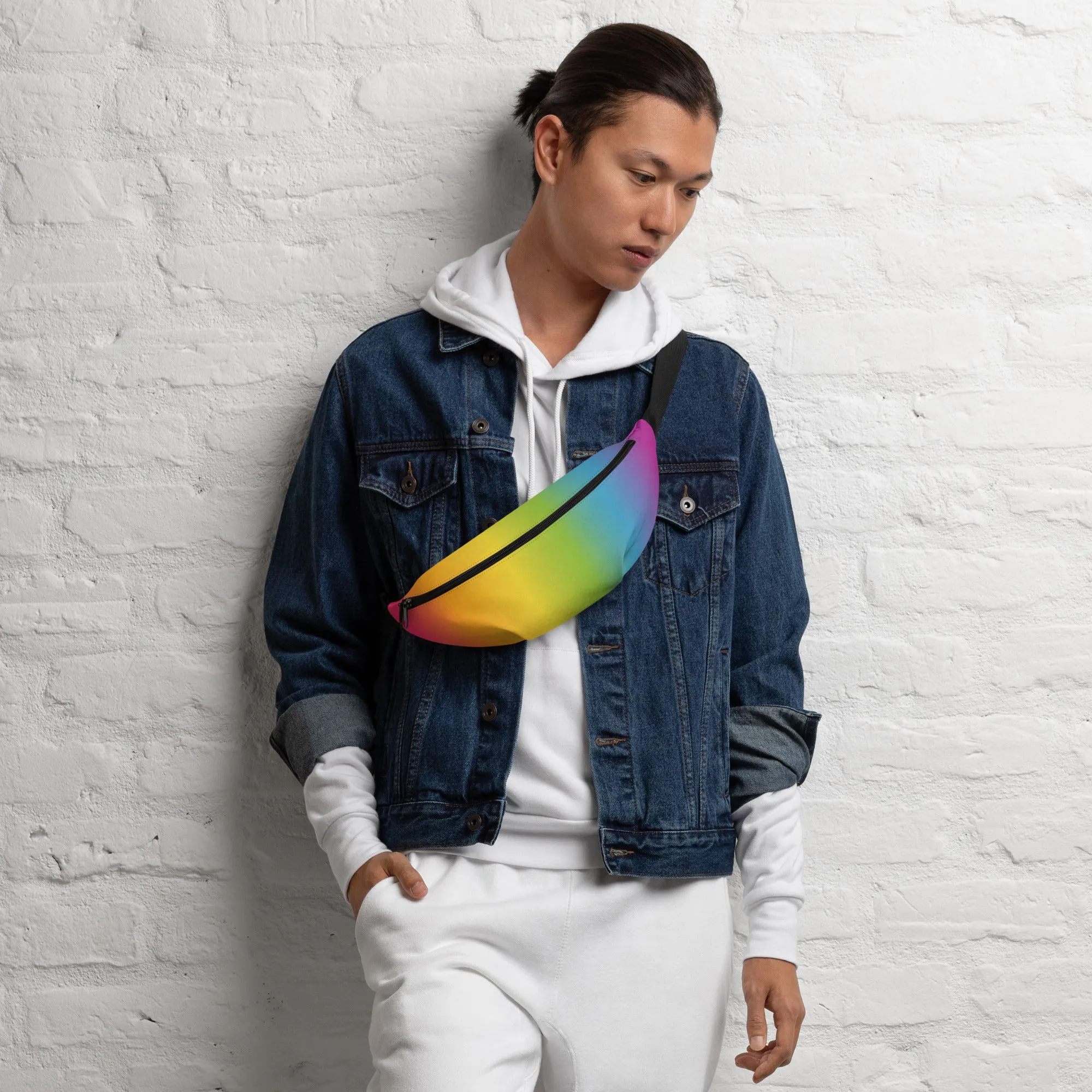 Rainbow Gradient Fanny Pack/Bum Bag
