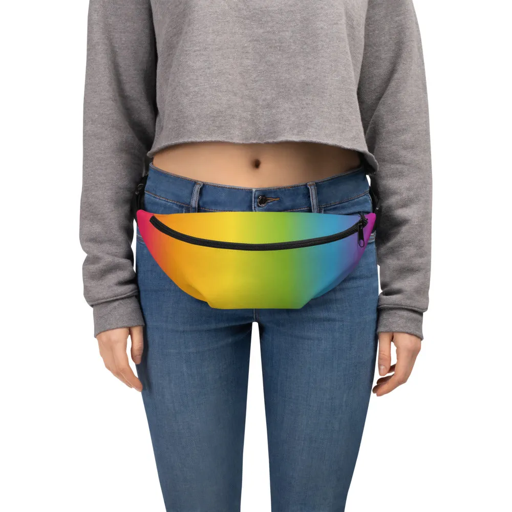 Rainbow Gradient Fanny Pack/Bum Bag