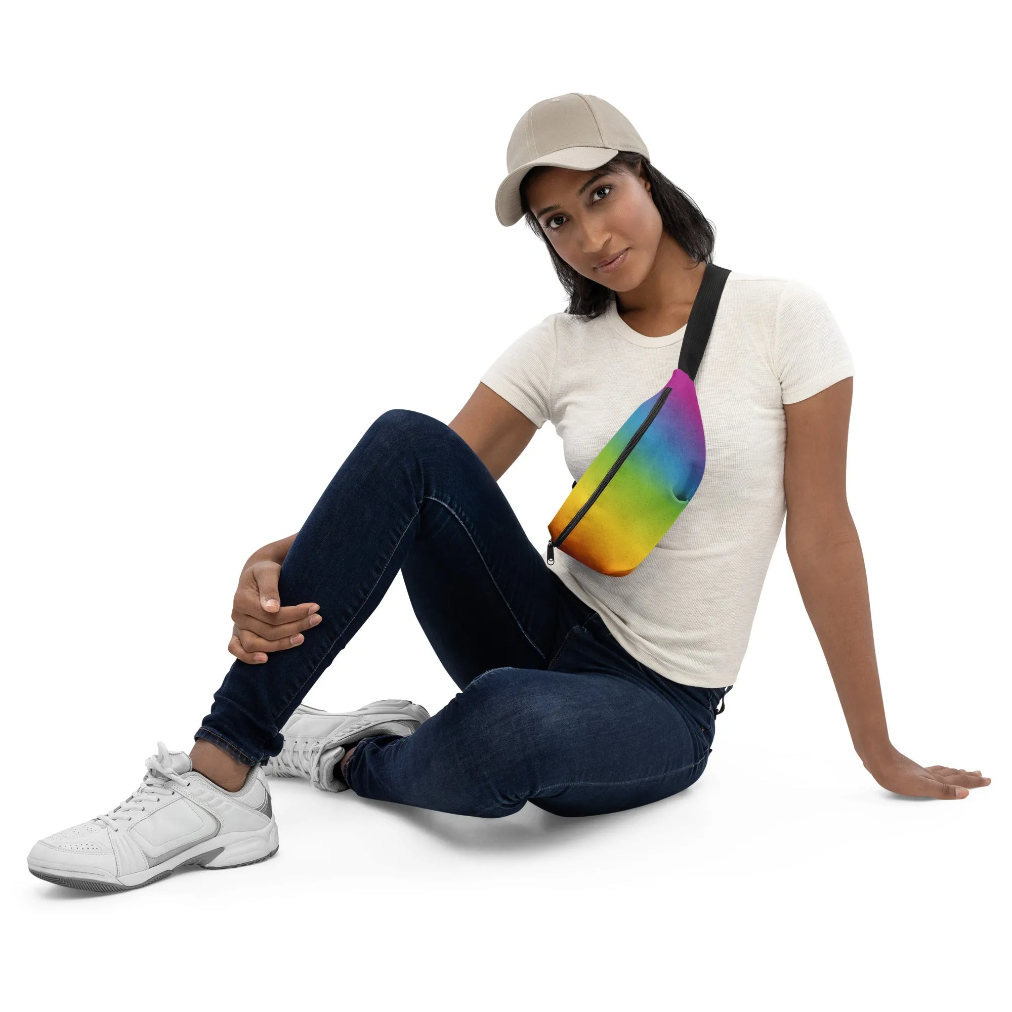 Rainbow Gradient Fanny Pack/Bum Bag