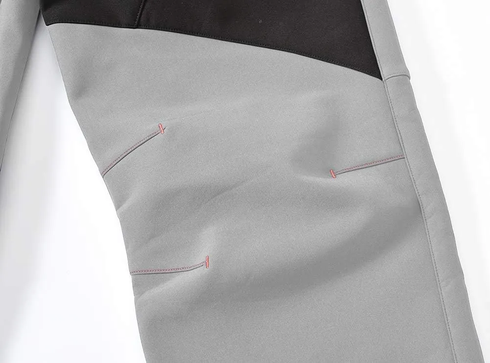 YSENTO Men's Fleece Lined Ski Snow Pants Winter Waterproof Softshell Insulated Hiking Cargo Pants